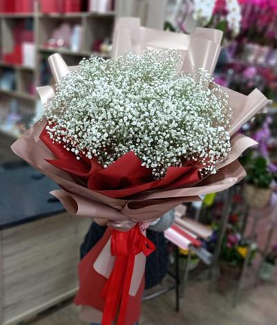 Букет цветов из: Гипсофила в Красноярке