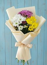 Букет цветов из:  Хризантемы в Красноярке