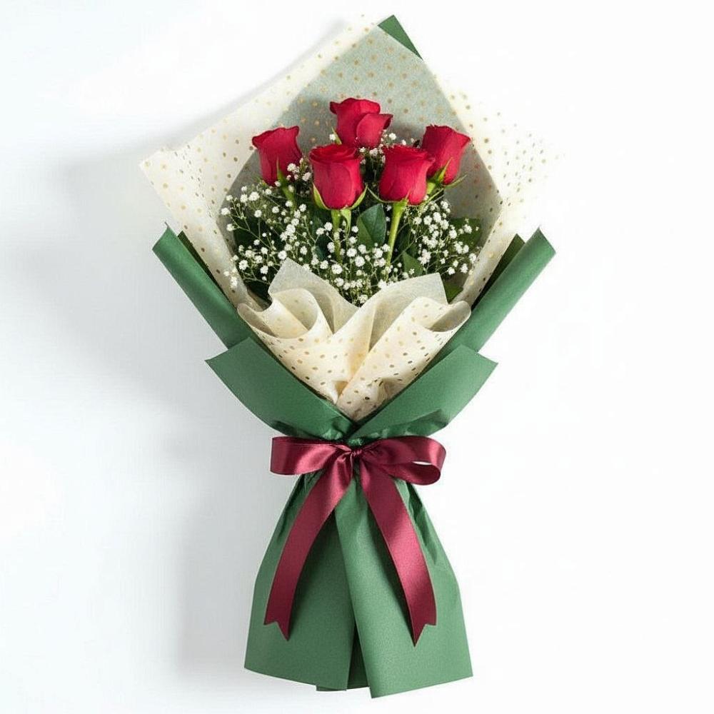 Букет цветов из: Розы в Красноярке