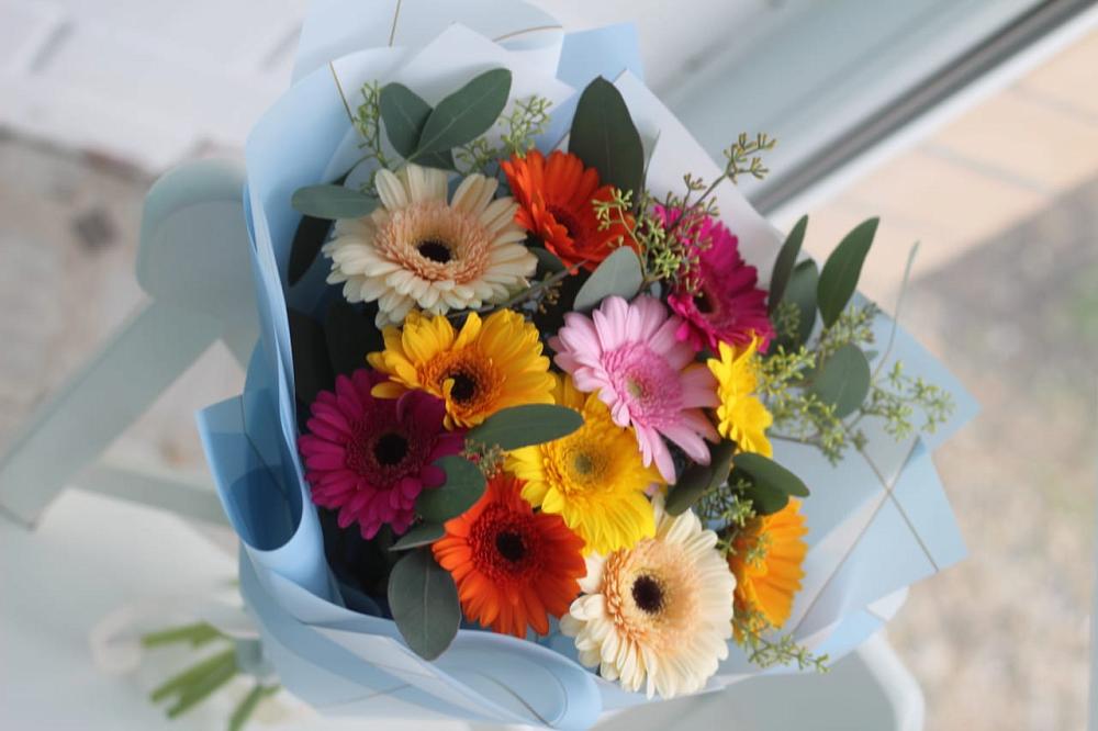 Букет цветов из: Герберы в Красноярке