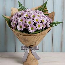 Букет цветов из:  Хризантемы в Красноярке