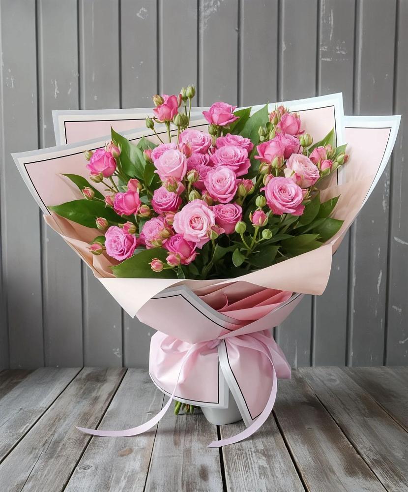 Букет Розовый кустик в Красноярке