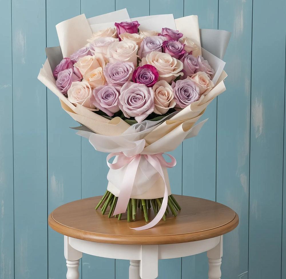 Букет цветов из: Розы в Красноярке