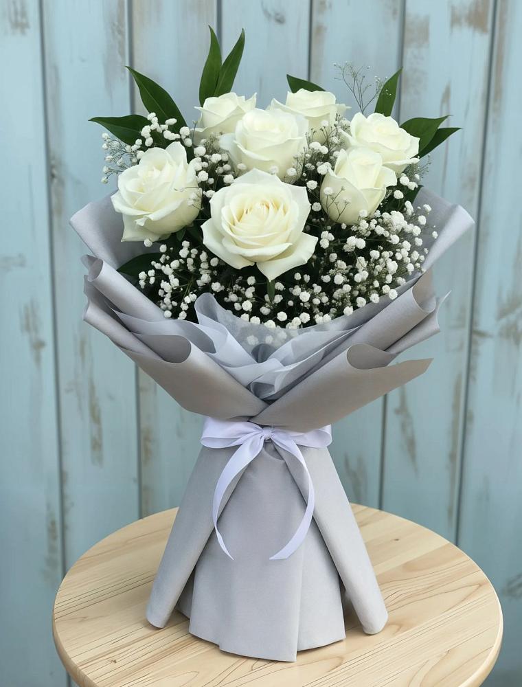 Букет цветов из: Розы в Красноярке