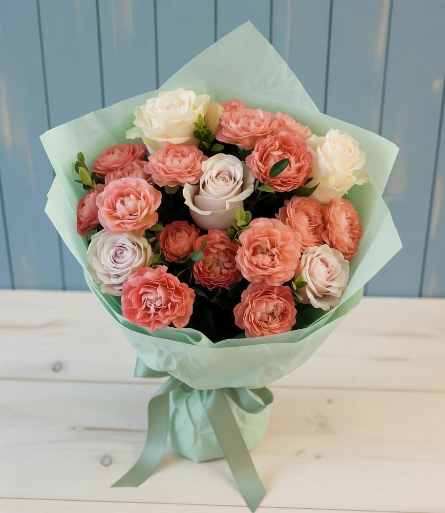 Букет цветов из: Розы в Красноярке