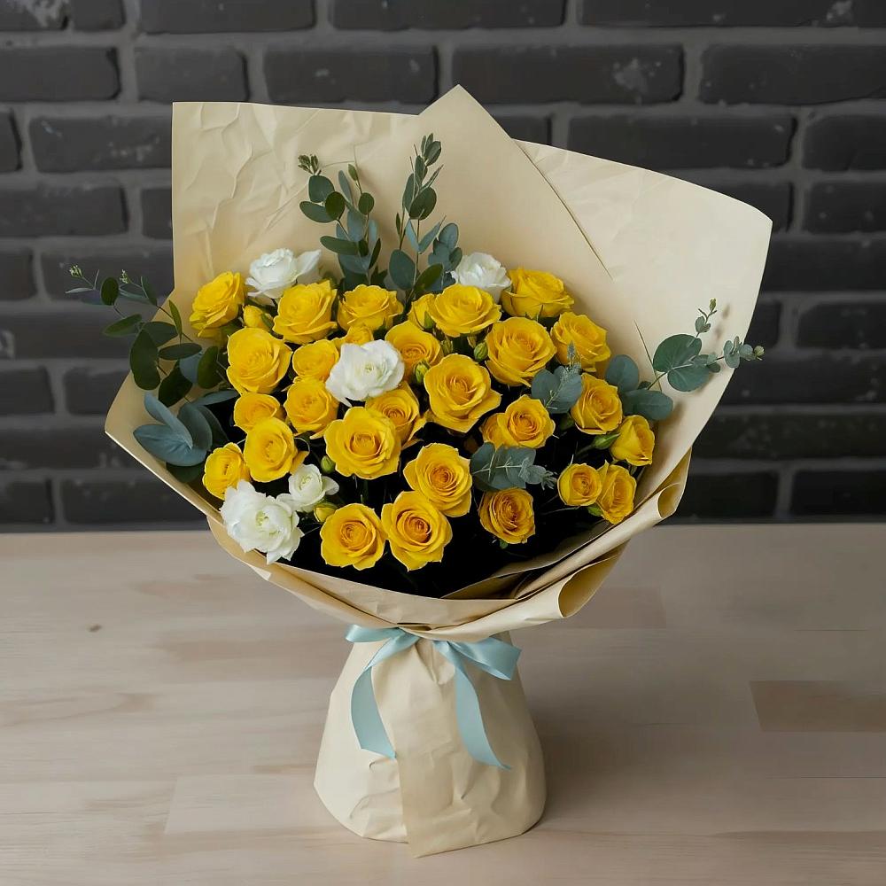 Букет цветов из: Розы в Красноярке