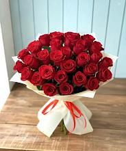 Букет 29 Красных роз в Красноярке