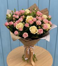 Букет цветов из:  Розы в Красноярке