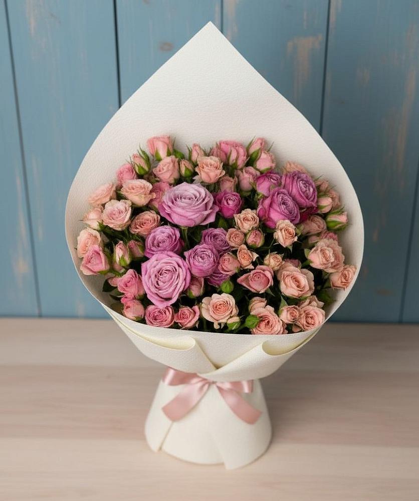 Букет цветов из: Розы в Красноярке