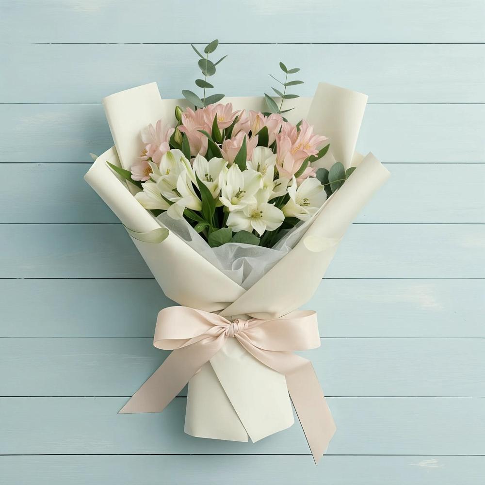 Букет цветов из: Альстромерии в Красноярке