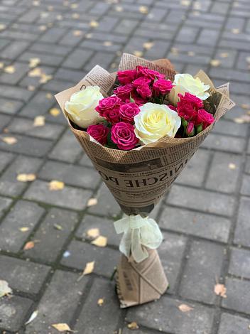 Букет цветов из: Розы в Красноярке