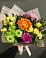 Букет цветов из: Гвоздики, Герберы, Розы и Хризантемы в Красноярке