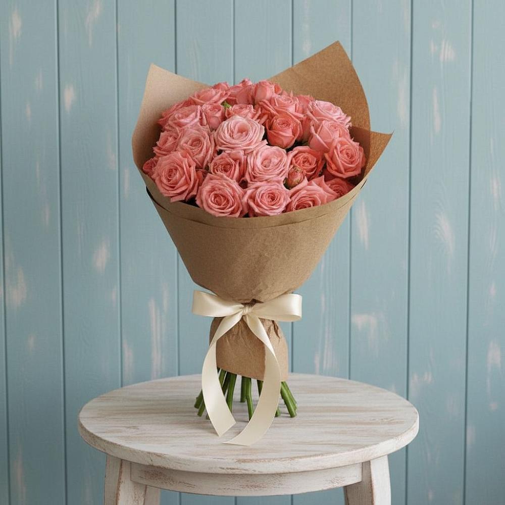 Букет цветов из: Розы в Красноярке